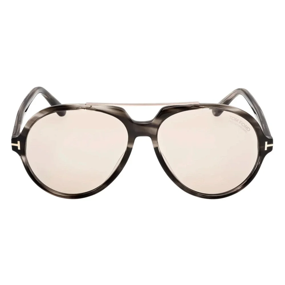 Tom Ford Alato FT1210 Aviator Sunglasses in Havana Photochromic